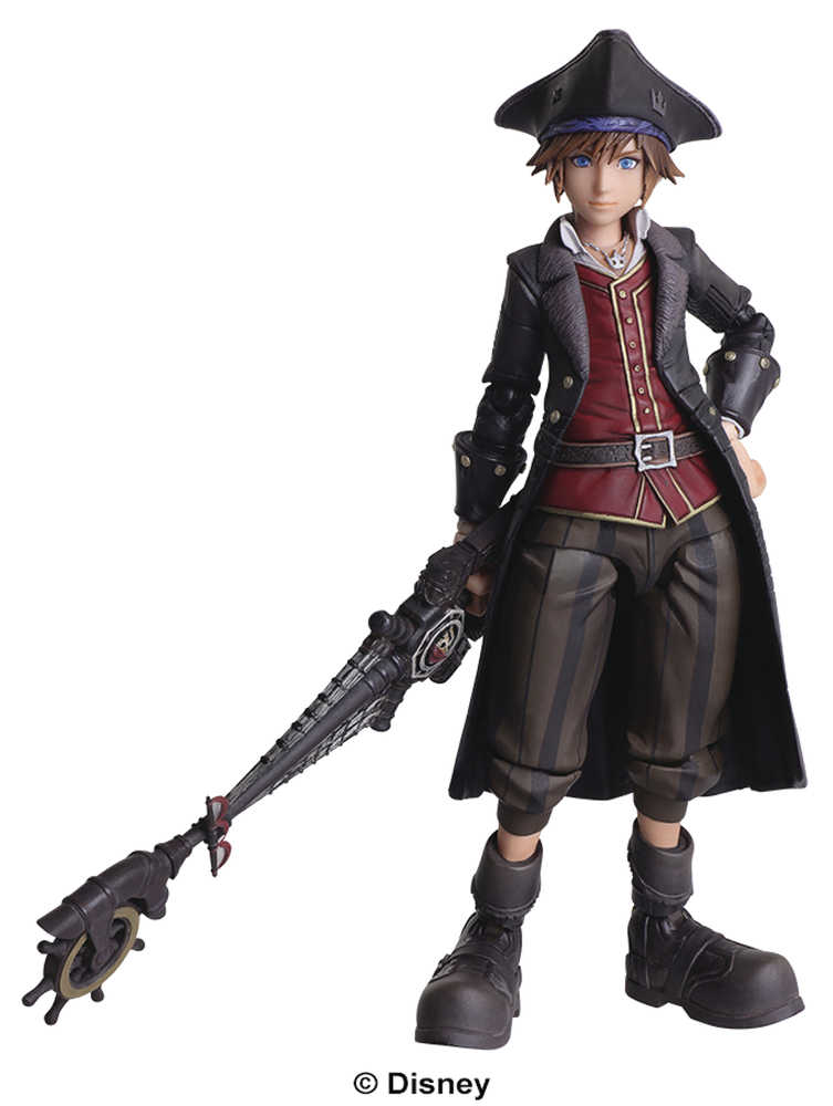 Kingdom Hearts III Bring Arts Sora Action Figure Pirate Ver 