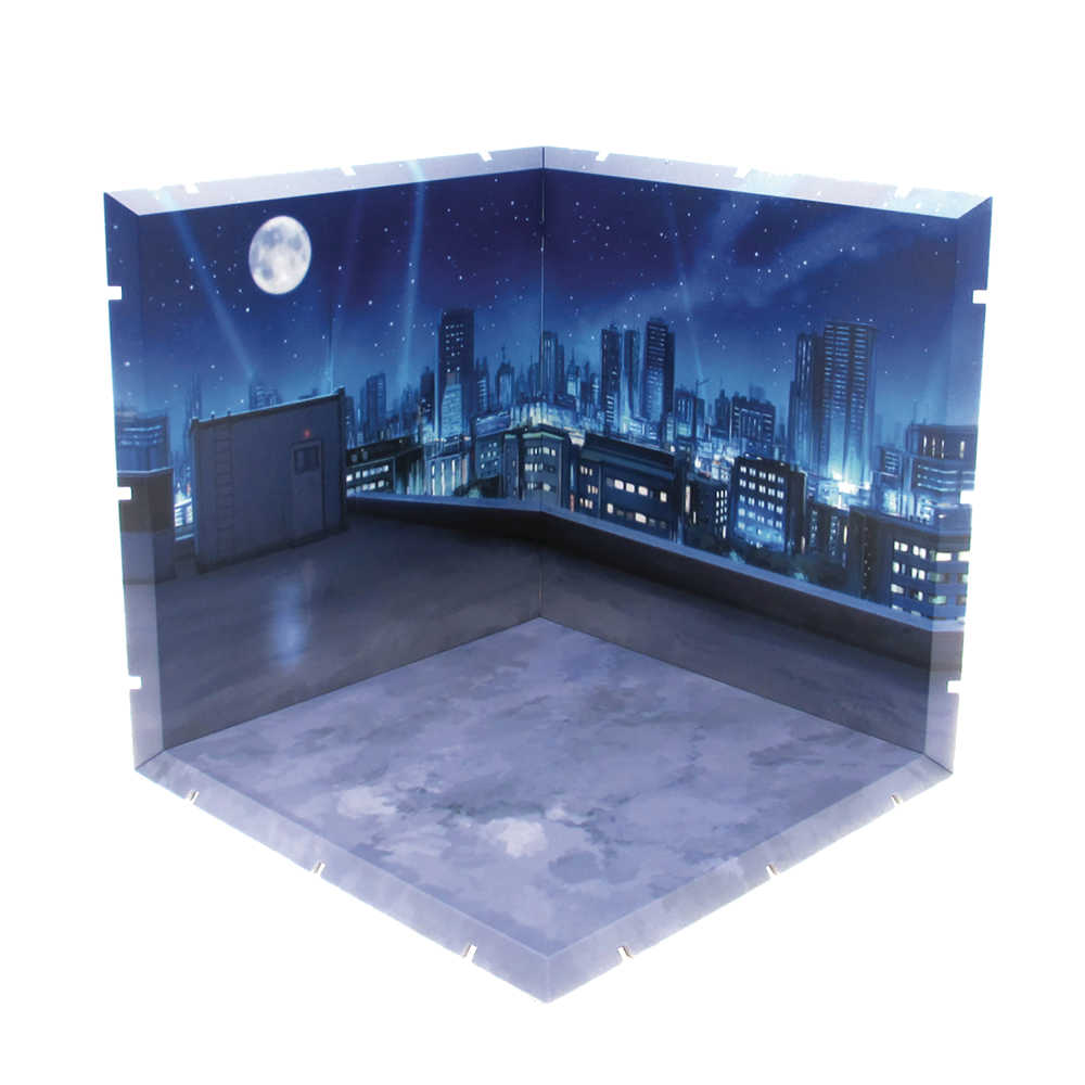 Dioramansion 150 Rooftop At Night Figure Diorama 