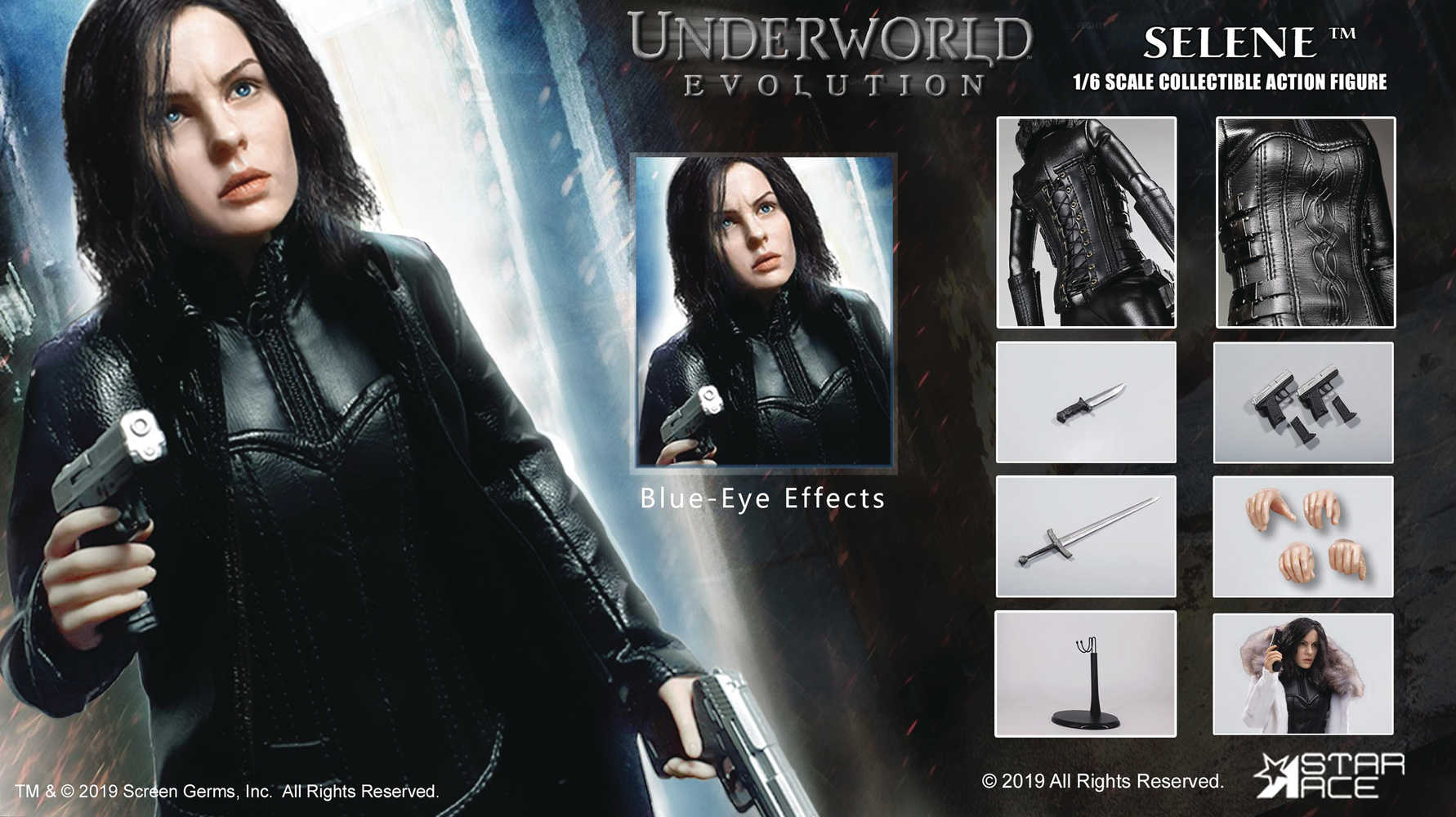 Underworld Evolution Selene 1/6 Collector's Action Figure  