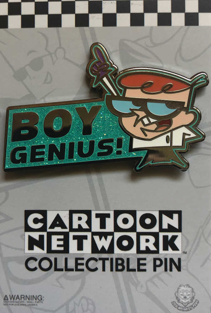 Dexters Laboratory Dexter Boy Genius Limited Edition Pin 