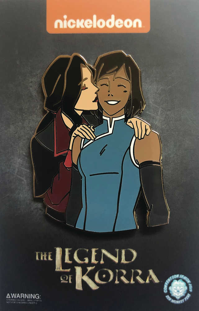 Legend Of Korra Limited Edition Korrasami Kiss Pin 