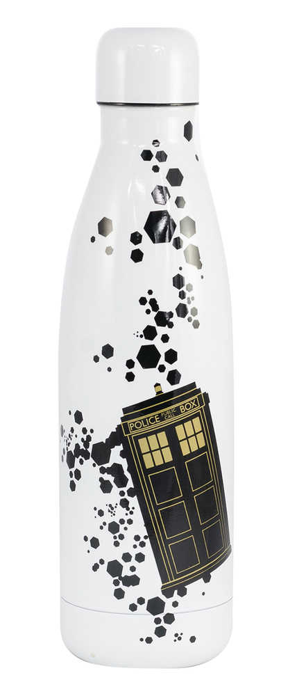 Doctor Who Tardis Hex White Travel Bottle