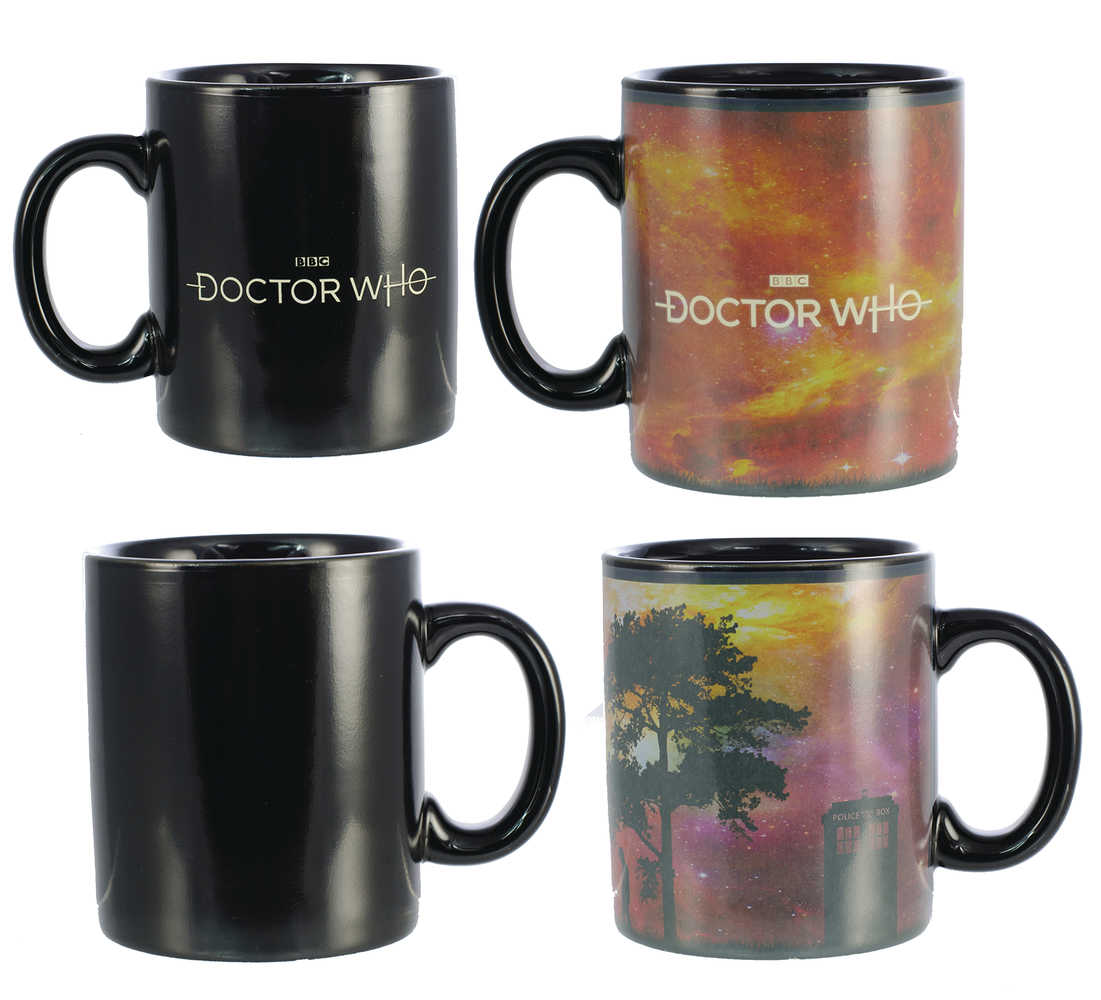 Doctor Who Tree W/Tardis Heat Reveal Mug