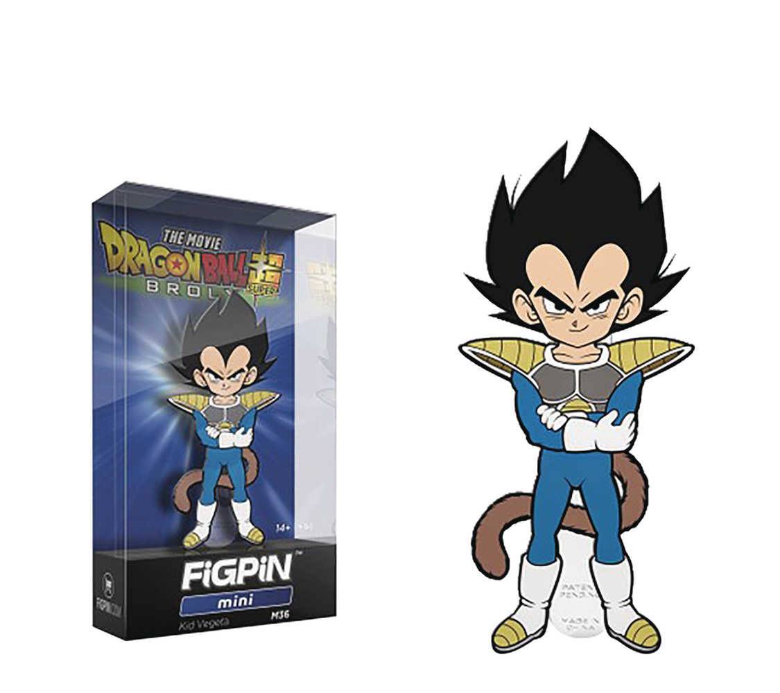 Figpin Mini Dragonball Super Broly Movie Kid Vegeta Pin 
