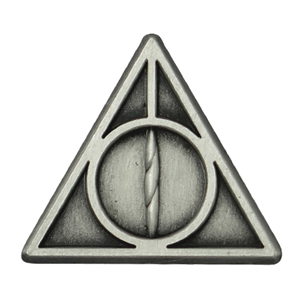 Harry Potter Deathly Hallows Pewter Lapel Pin 