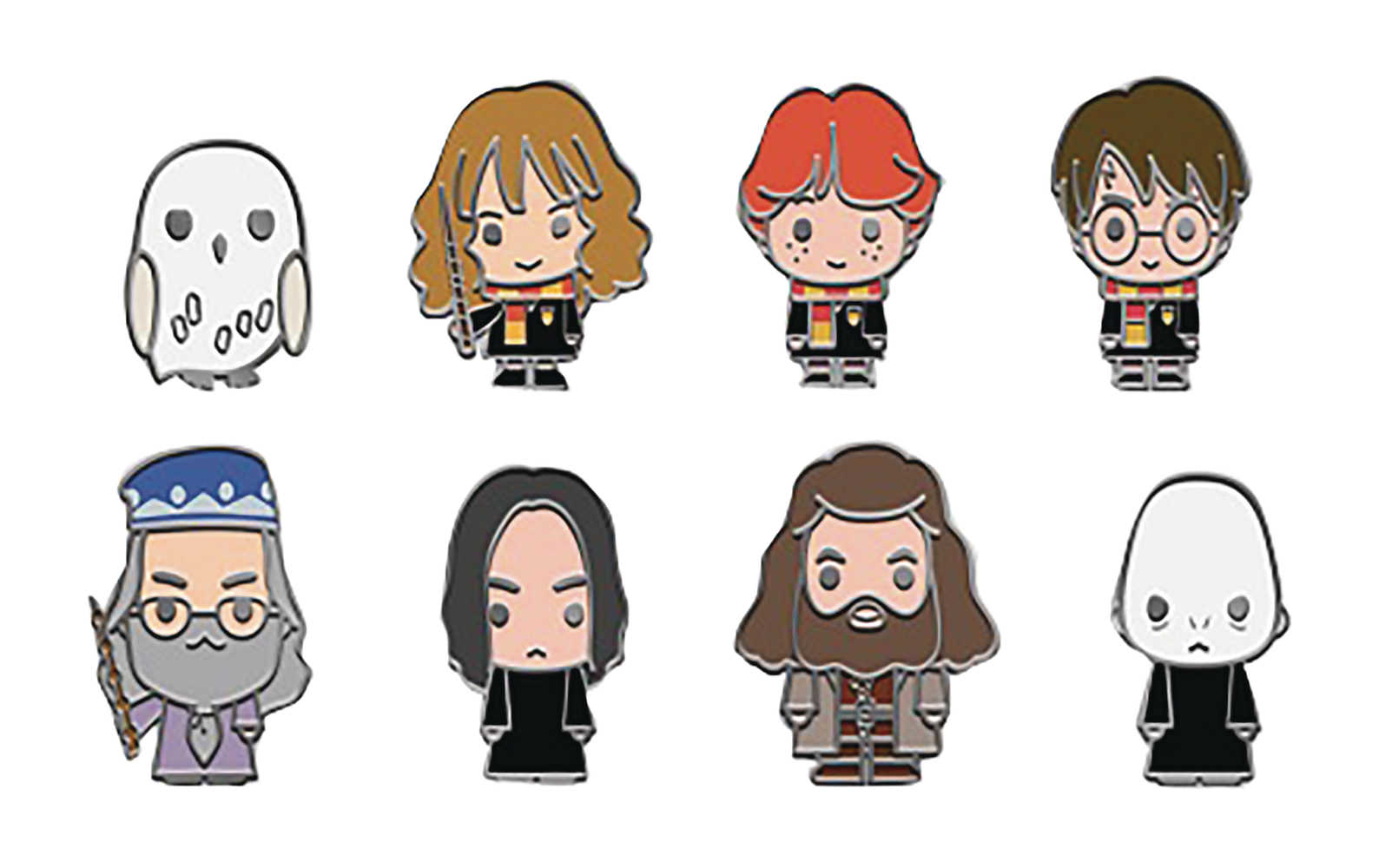 Harry Potter Enamel Pin Badges 24 Pcs Blind Mystery Box Display 