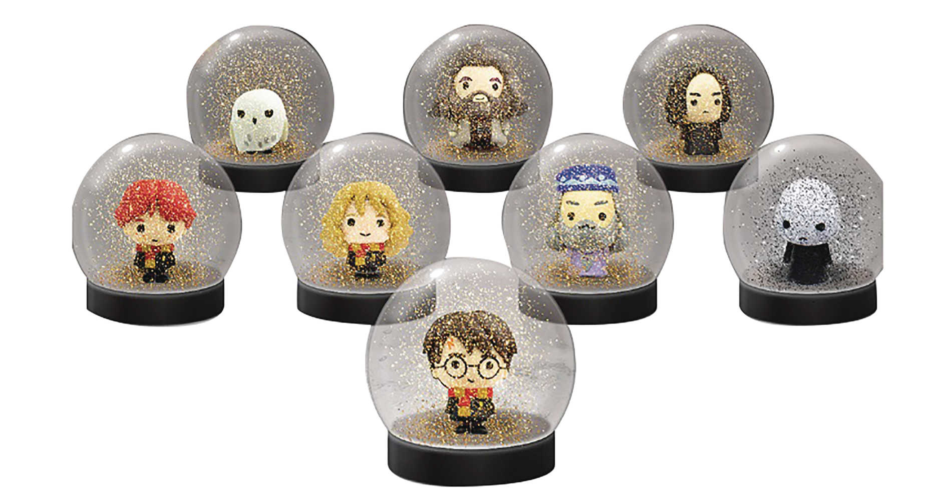 Harry Potter Mini Snow Globes 24 Pcs Blind Mystery Box Display 
