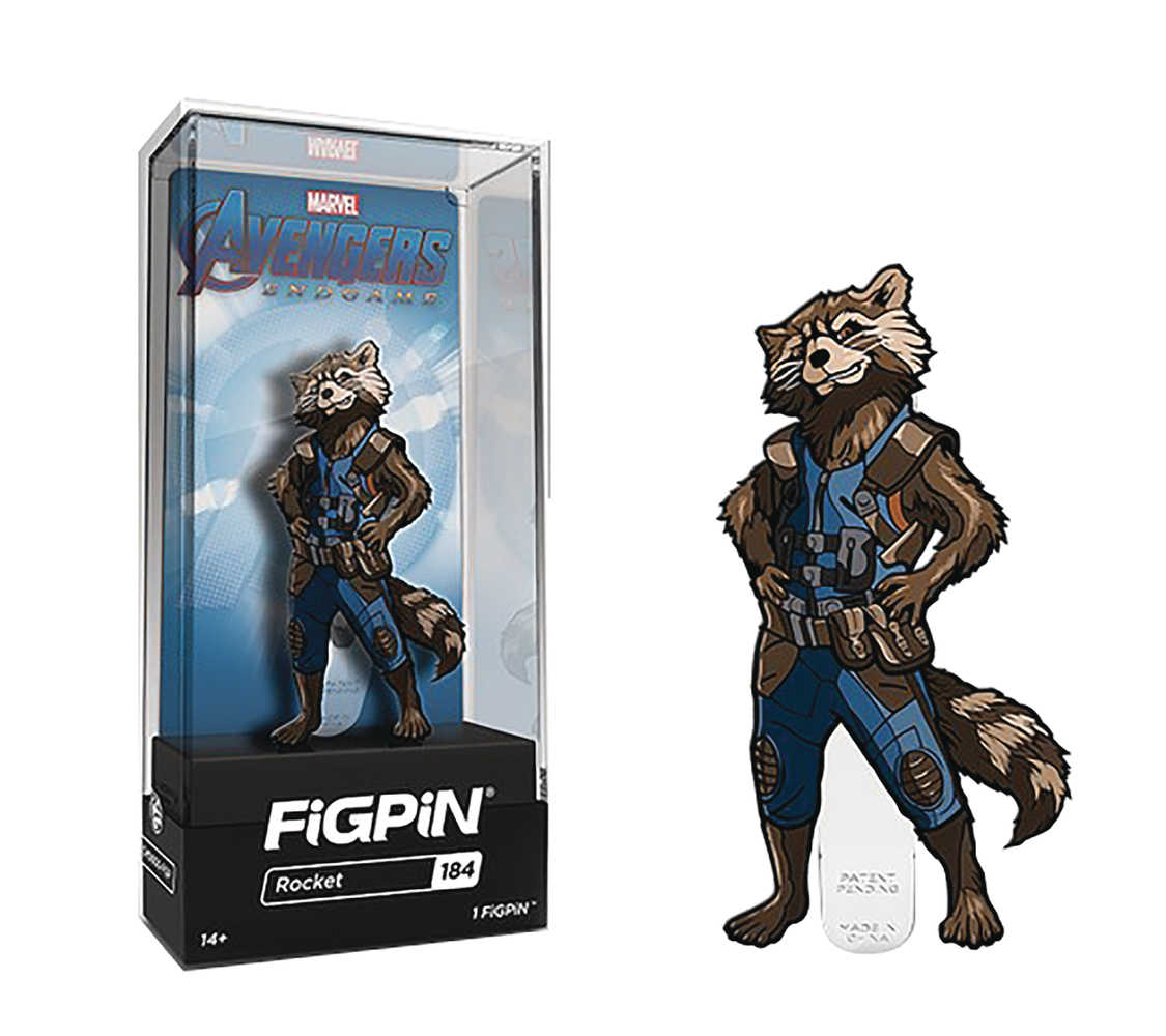 Figpin Avengers Endgame Rocket Raccoon Pin 