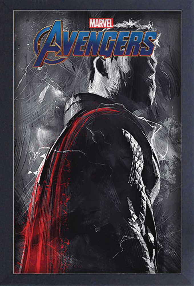 Avengers Endgame Thor 11 X17 Framed Gel Coat Print 