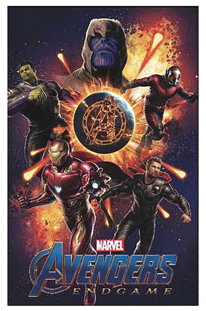 Avengers Endgame Explosions 11 X17 Gel Coat Print 