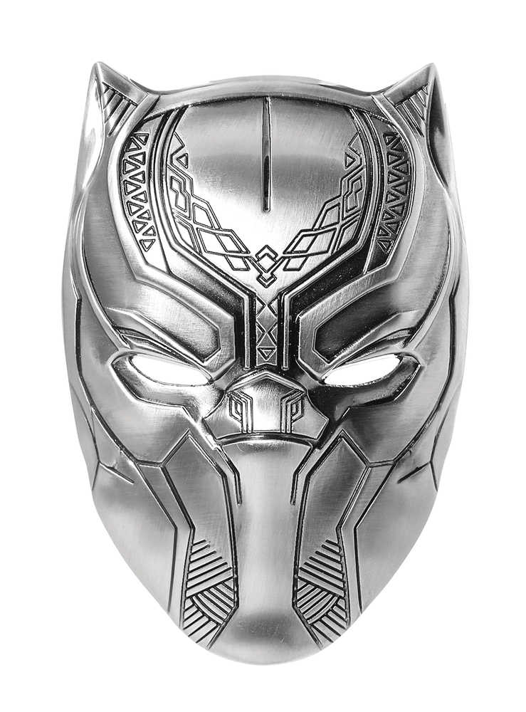 Marvel Black Panther Mask Pewter Lapel Pin 