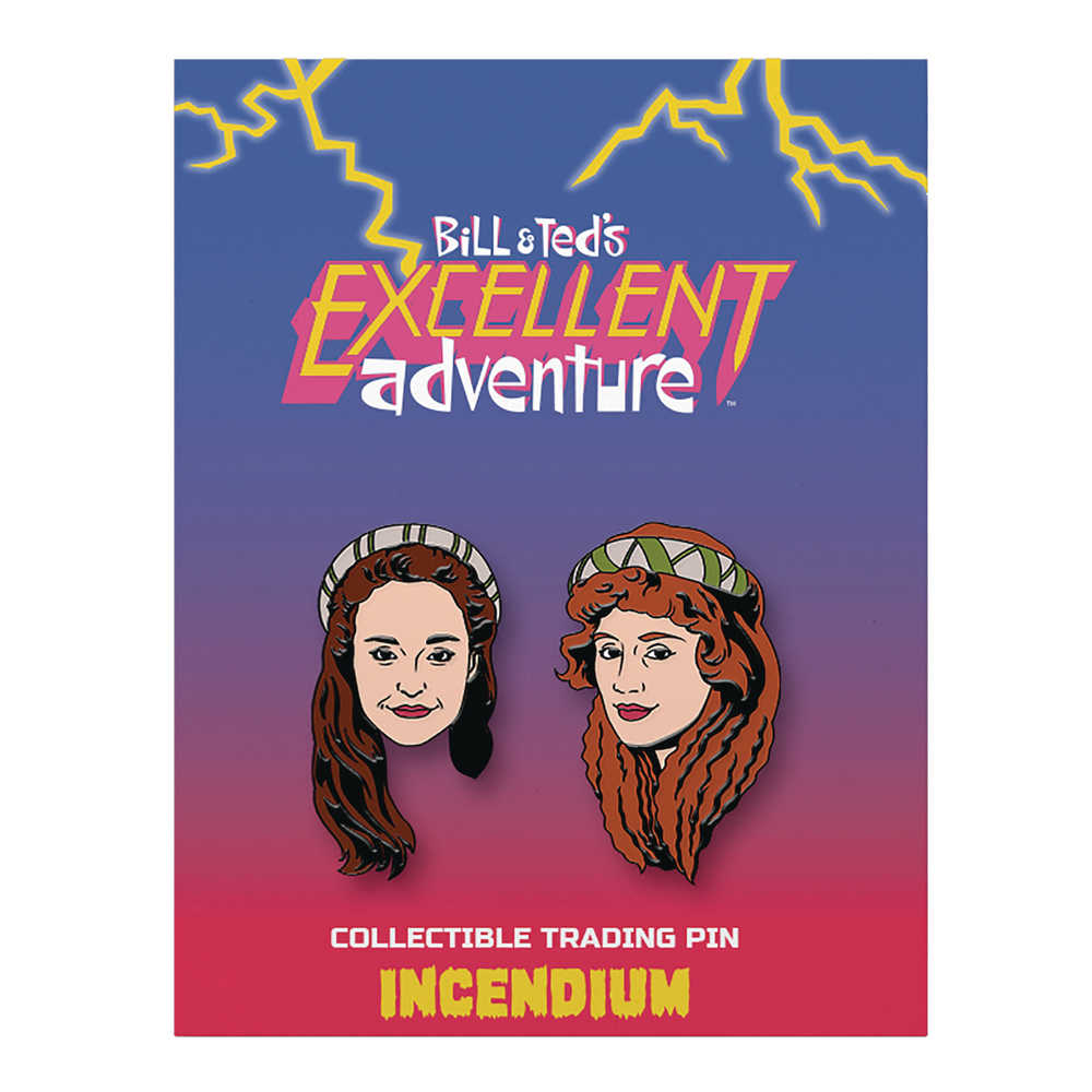 Bill And Teds Excellent Adventure Lapel Pin Set B 