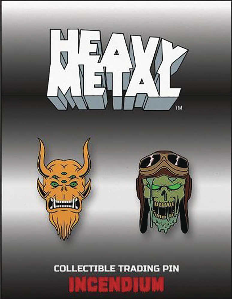 Heavy Metal Lapel Pin Set B 