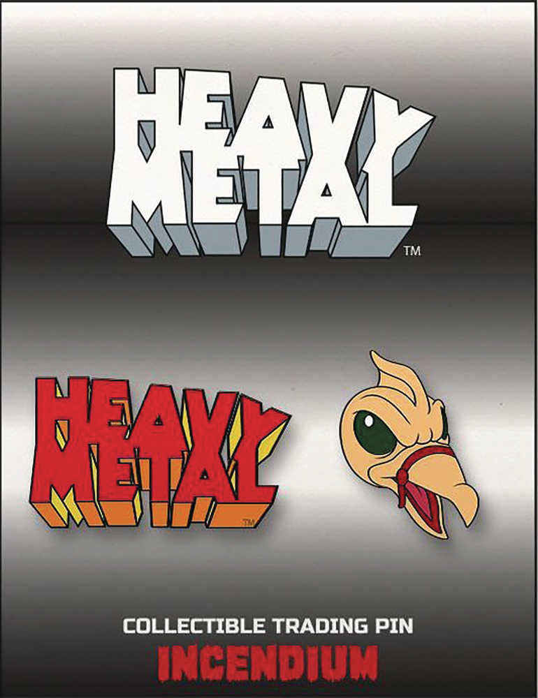 Heavy Metal Lapel Pin Set C 