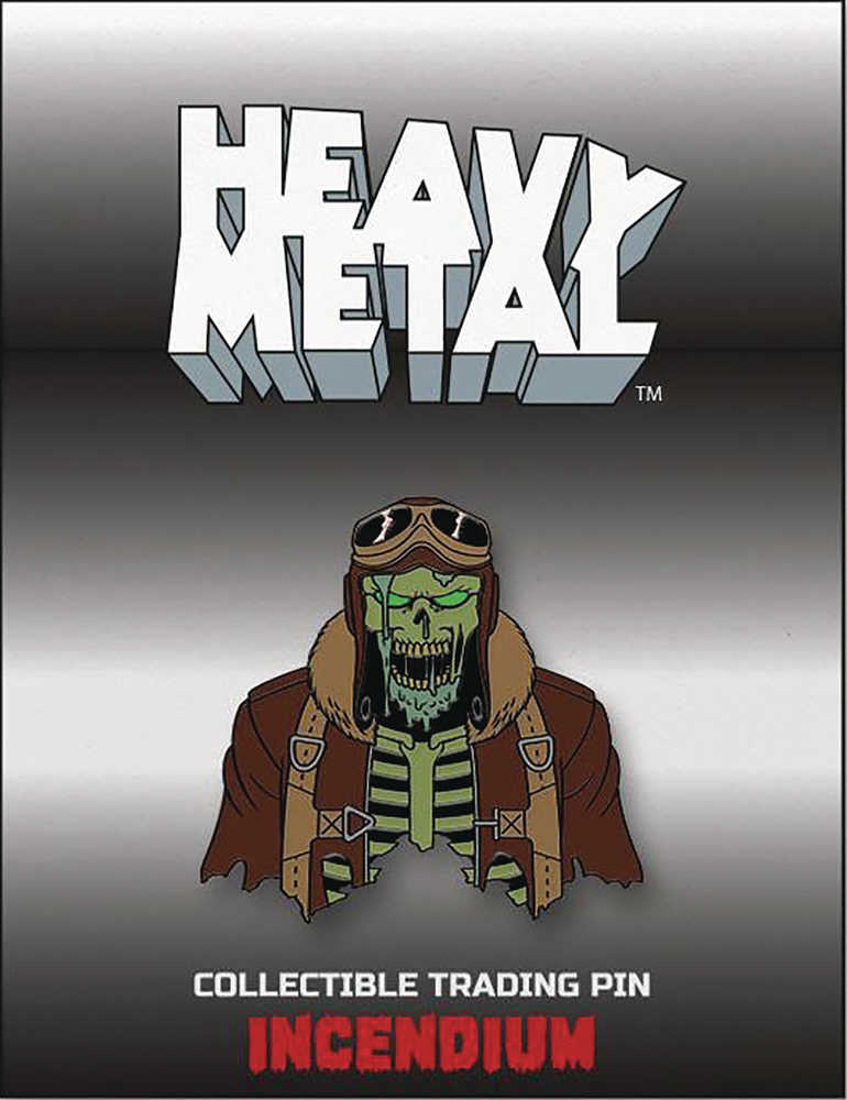 Heavy Metal Nelson Bust Lapel Pin 