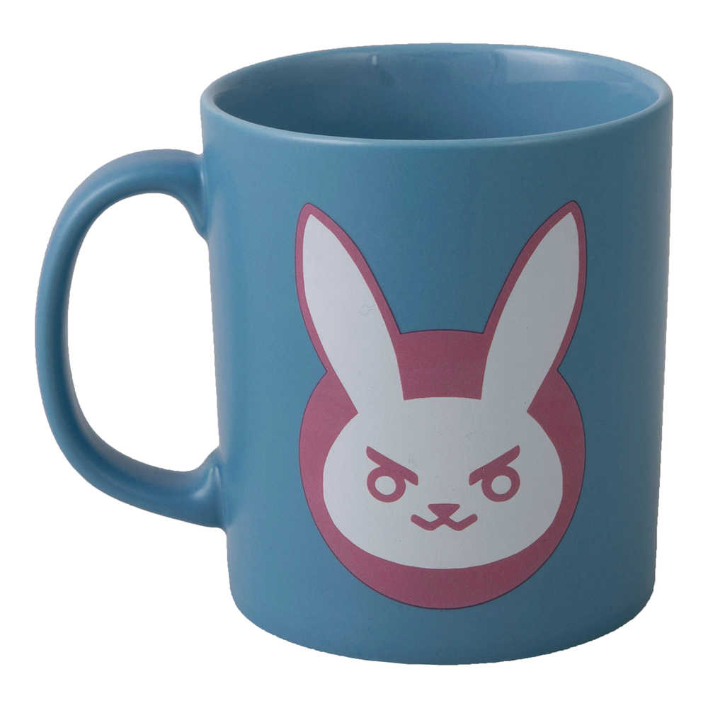 Overwatch D.Va Logo Blue Ceramic Mug 