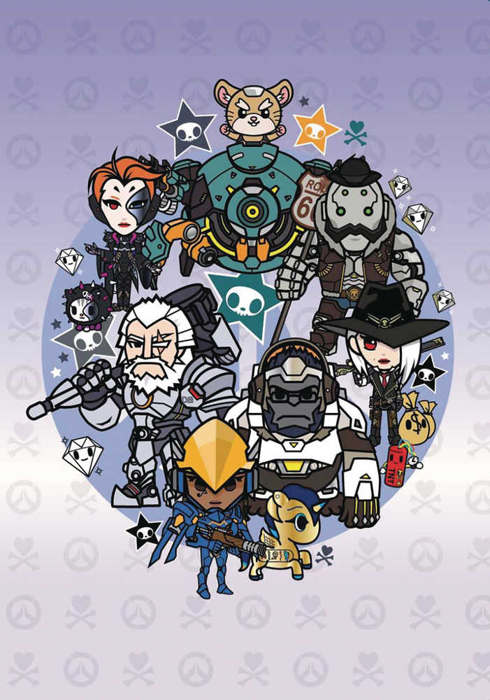 Overwatch X Tokidoki Series 3 Heroes Notebook 