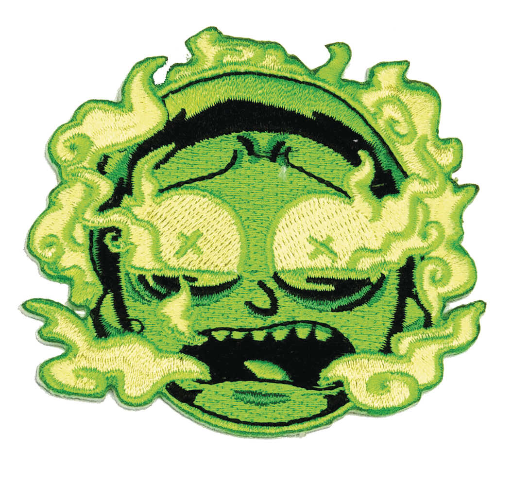 Rick And Morty Green Burnt Out Morty Patch 