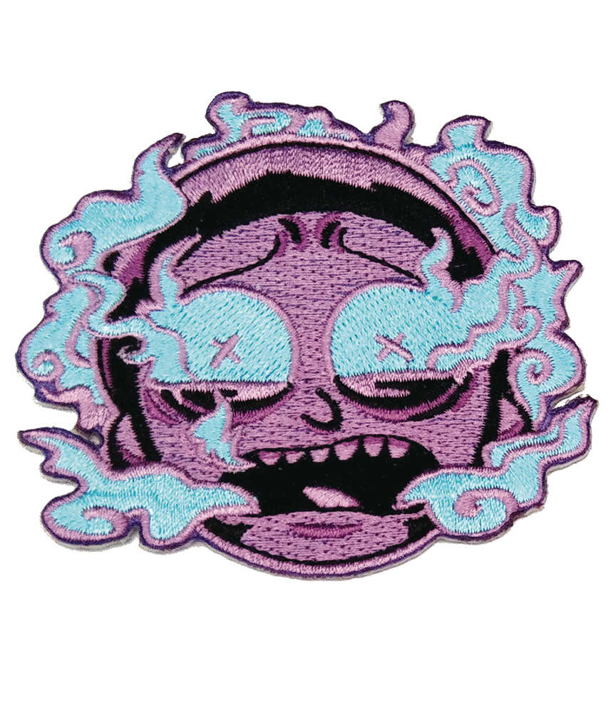 Rick And Morty Purple Burnt Out Morty Patch 