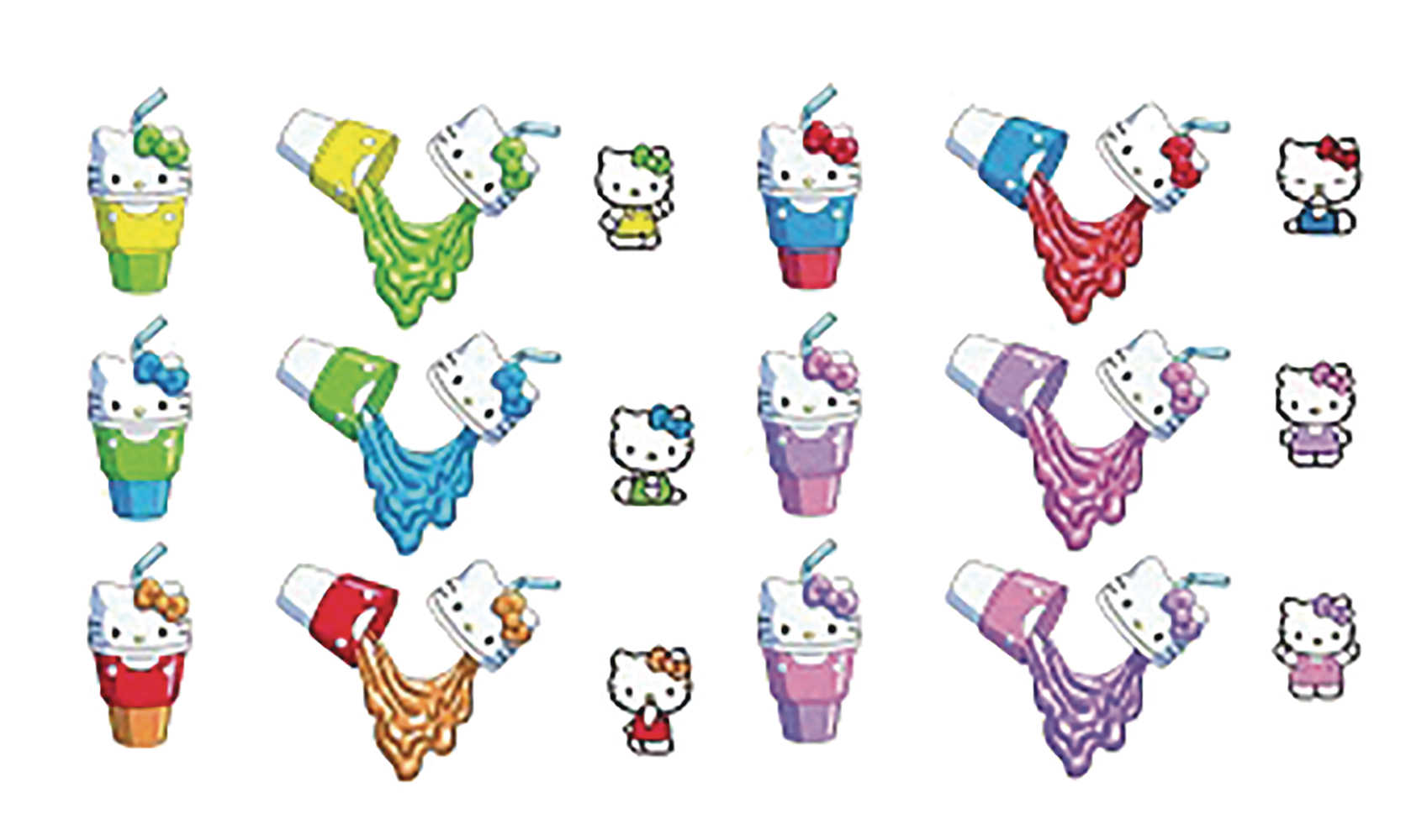 Hello Kitty Slime In Capsule 16 Pc Ds 