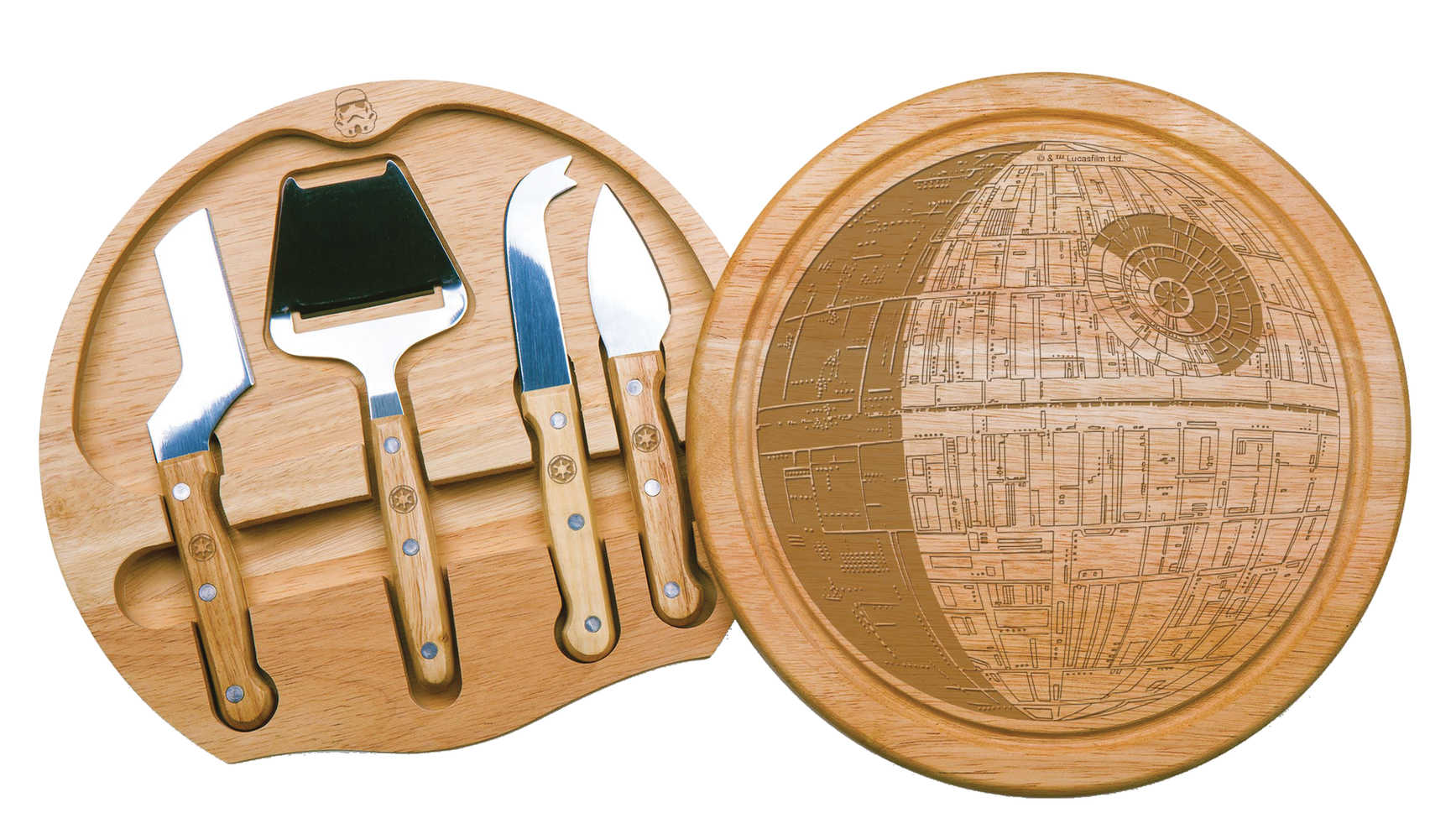 Star Wars Death Star Circo Cheese Board And Tools Set 