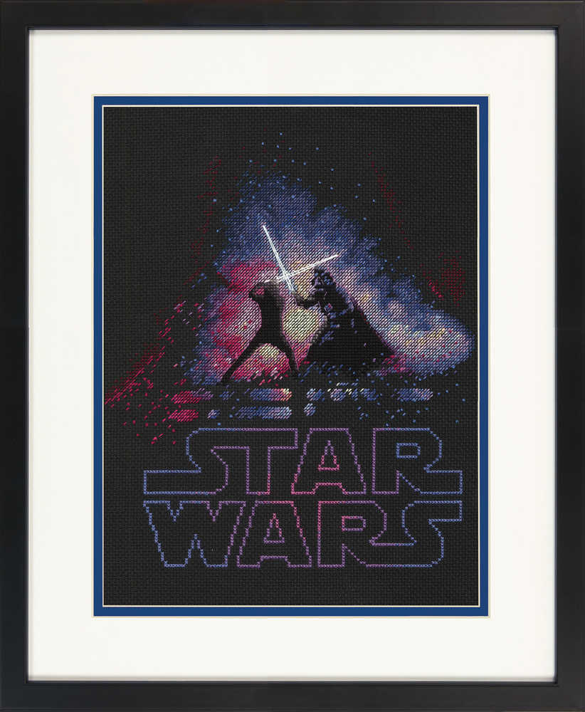 Star Wars Luke And Darth Vader X Stitch Kit 