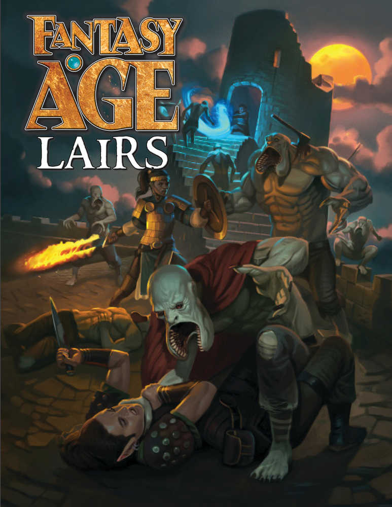 Fantasy Age Role Playing Game Lairs Hardcover