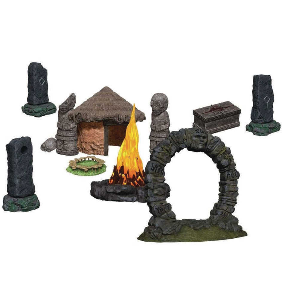 Wizkids 4 D Setting Jungle Shrine 