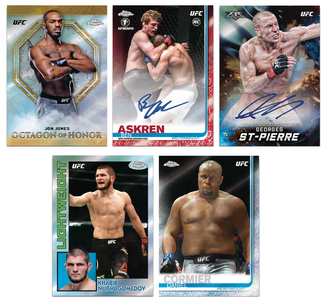 Topps 2019 Ufc Chrome Trading Card Box  