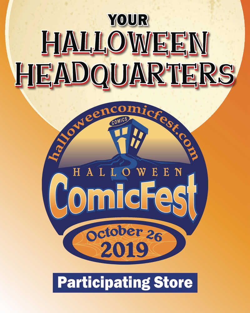 Halloween Comics Fest 2019 Counter Cling 