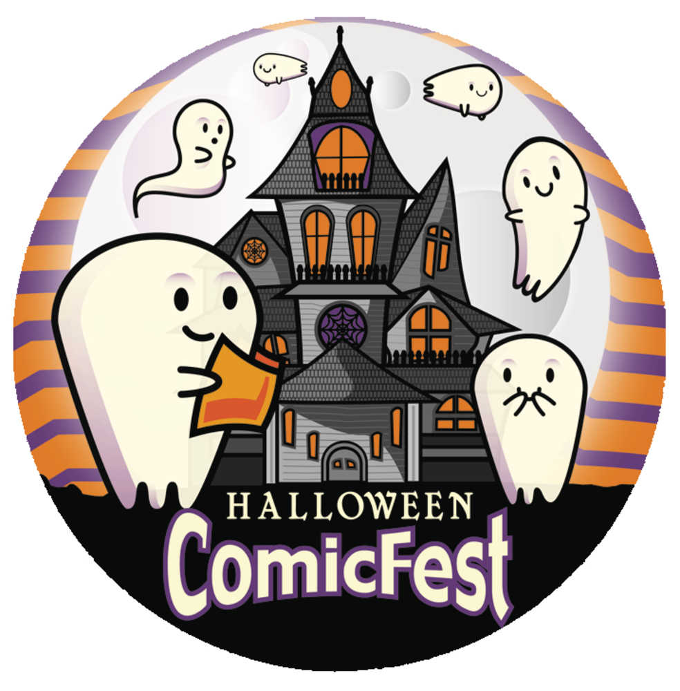 Halloween Comics Fest 2019 Circle Button (Bundle Of 25) 