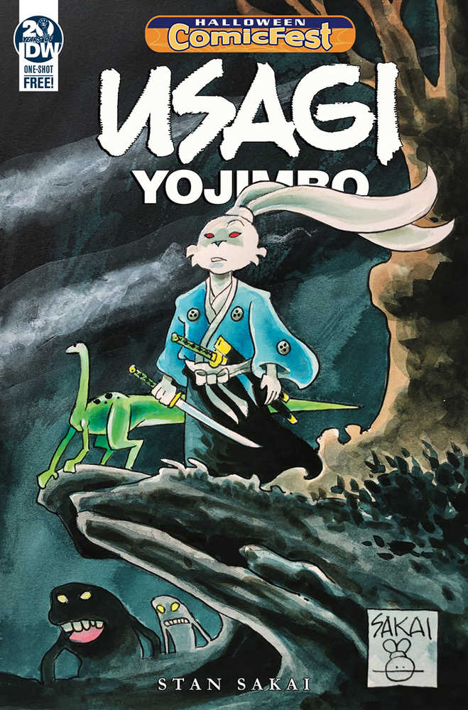 Halloween Comics Fest 2019 Usagi Yojimbo Event Bundle  