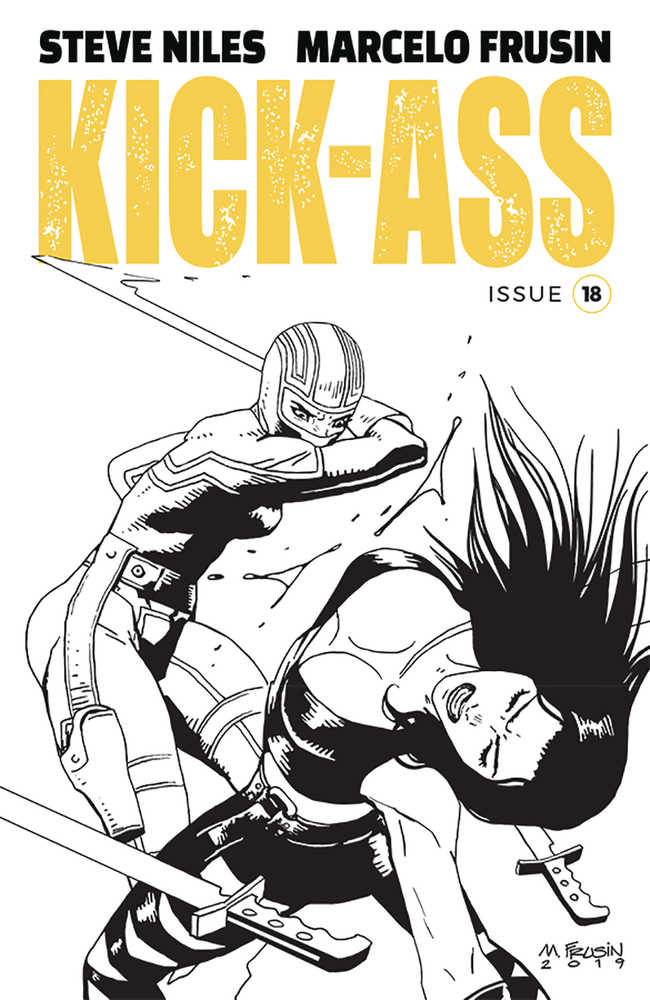 Kick Ass #18 Cover B Frusin (Mature)