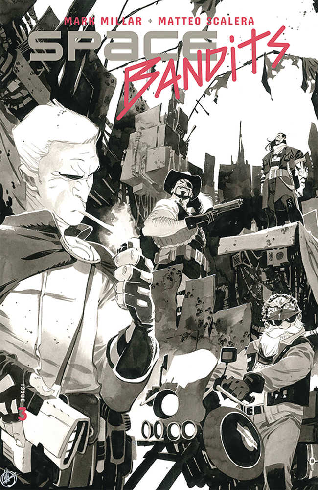 Space Bandits #3 (Of 5) Cover B Scalera (Mature)