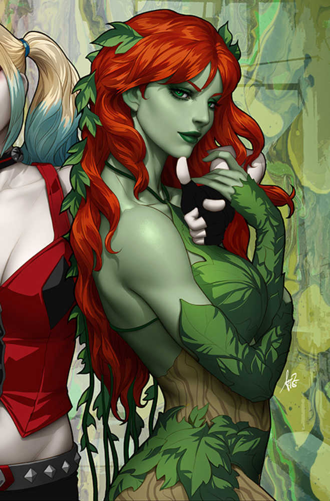 Harley Quinn & Poison Ivy #1 (Of 6) Poison Ivy Card Stock Va