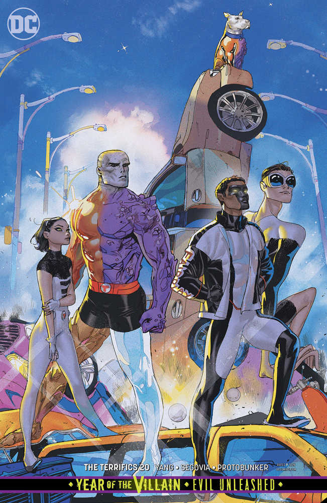 Terrifics #20 Variant Edition Yotv