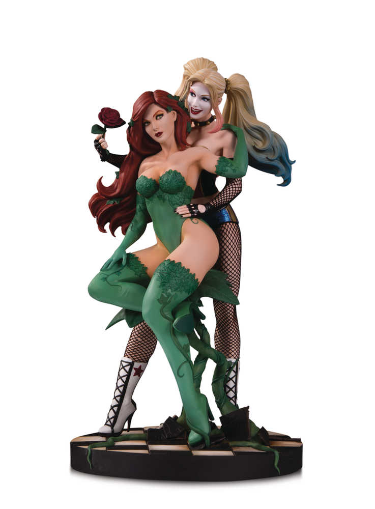 DC Designer Ser Harley & Poison Ivy By Luppachino Statue