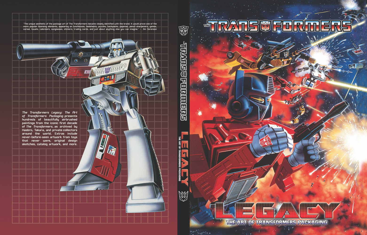 Transformers Legacy Art Of Transformers Packaging Softcover 