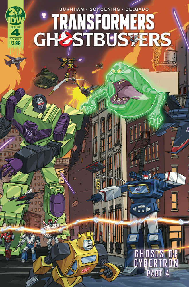 Transformers Ghostbusters #4 (Of 5) Cover A Schoening 