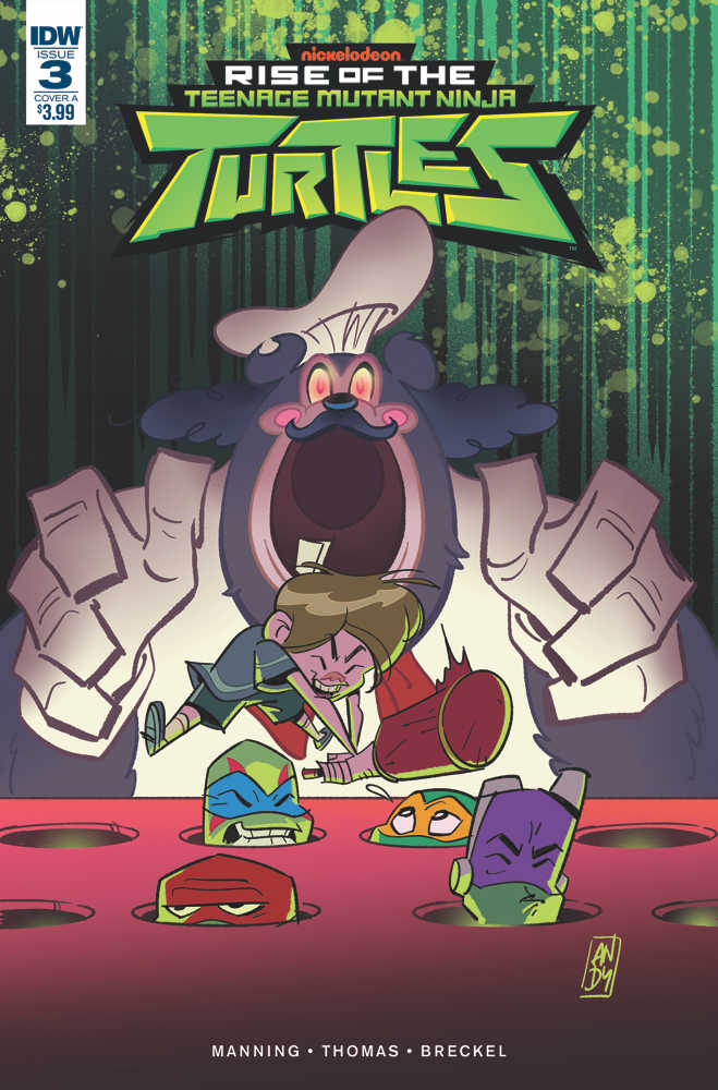 Teenage Mutant Ninja Turtles Rise Of Teenage Mutant Ninja Turtles Sound Off #3 (Of 3) Cover A Thomas