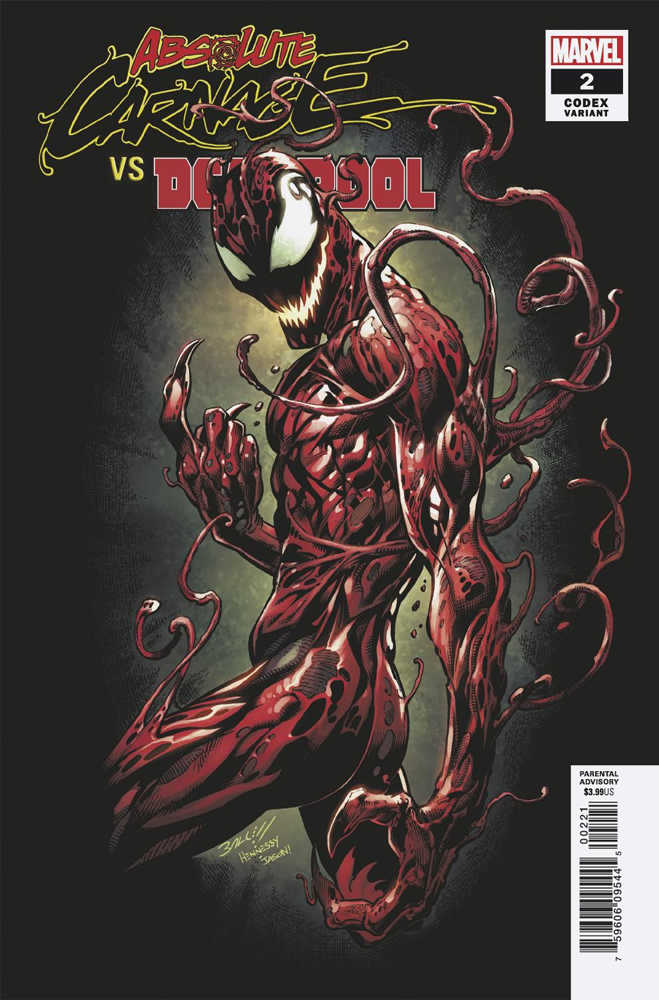 Absolute Carnage vs Deadpool #2 (Of 3) Codex Variant Ac