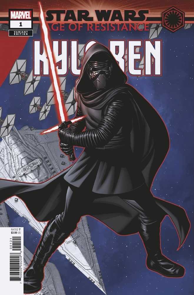 Star Wars Aor Kylo Ren #1 McKone Puzzle Pc Variant