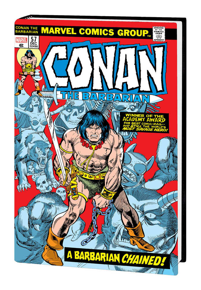 Conan the Barbarian Original Marvel Years Omnibus Hardcover Volume 03 Direct Market Variant
