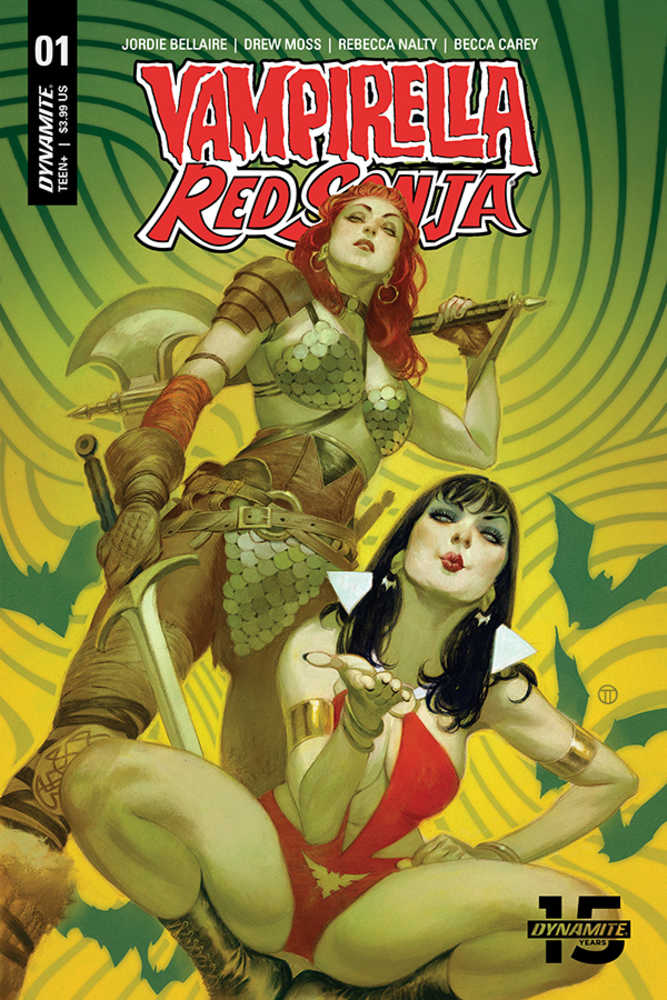 Red Sonja Vampirella #1 Cover B Tedesco