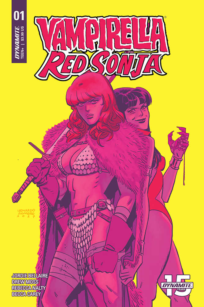 Red Sonja Vampirella #1 Cover D Romero & Bellaire