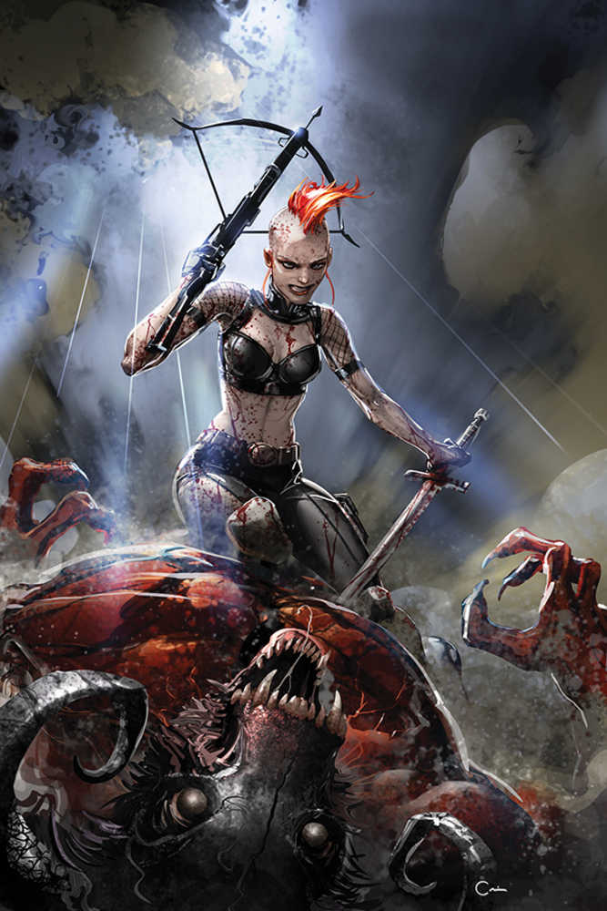 Chastity #1 Crain Full Art Cover (Mature)