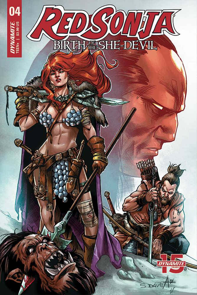 Red Sonja Birth Of She Devil #4 Cover B Davila