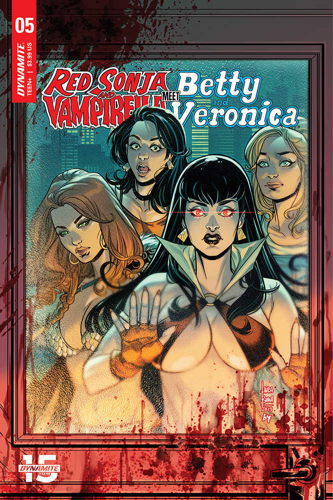 Red Sonja Vampirella Betty Veronica #5 Cover C Braga