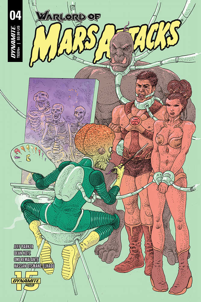 Warlord Of Mars Attacks #4 Cover C Villalobos