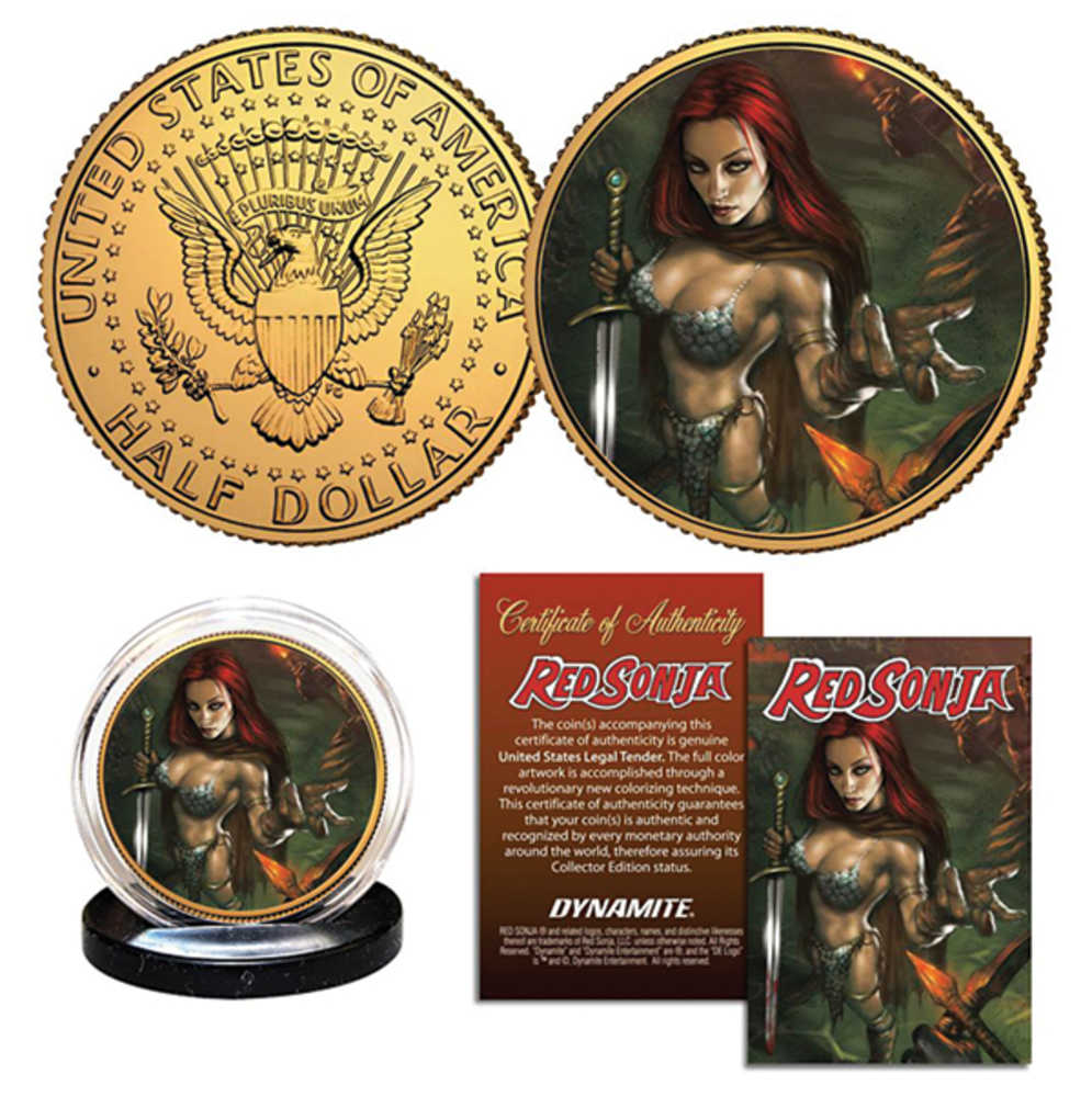 Red Sonja Parrillo Collectible Coin 